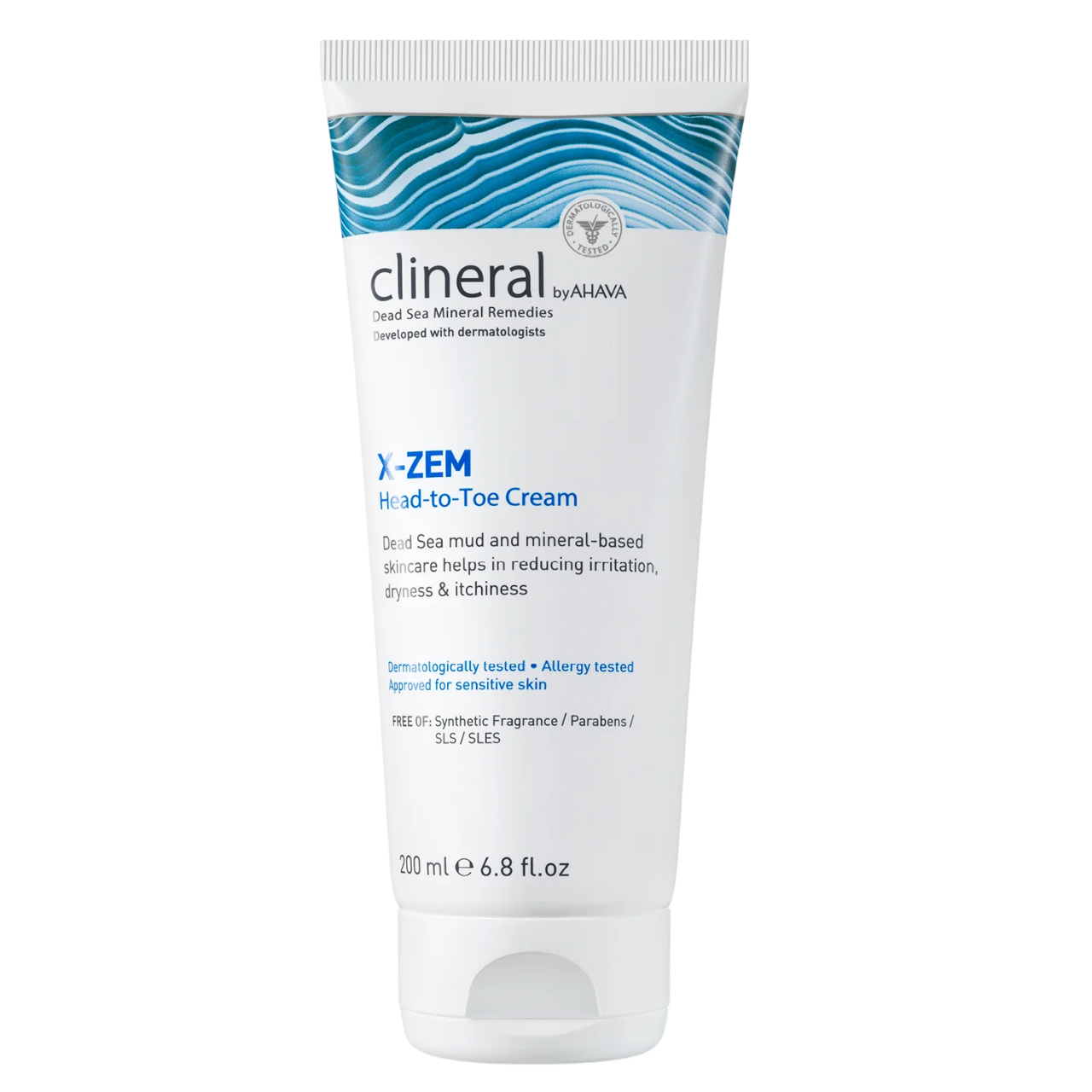 Ahava, Clineral X-Zem, Vegan, Hydrates, Body Cream, Body, 200 ml