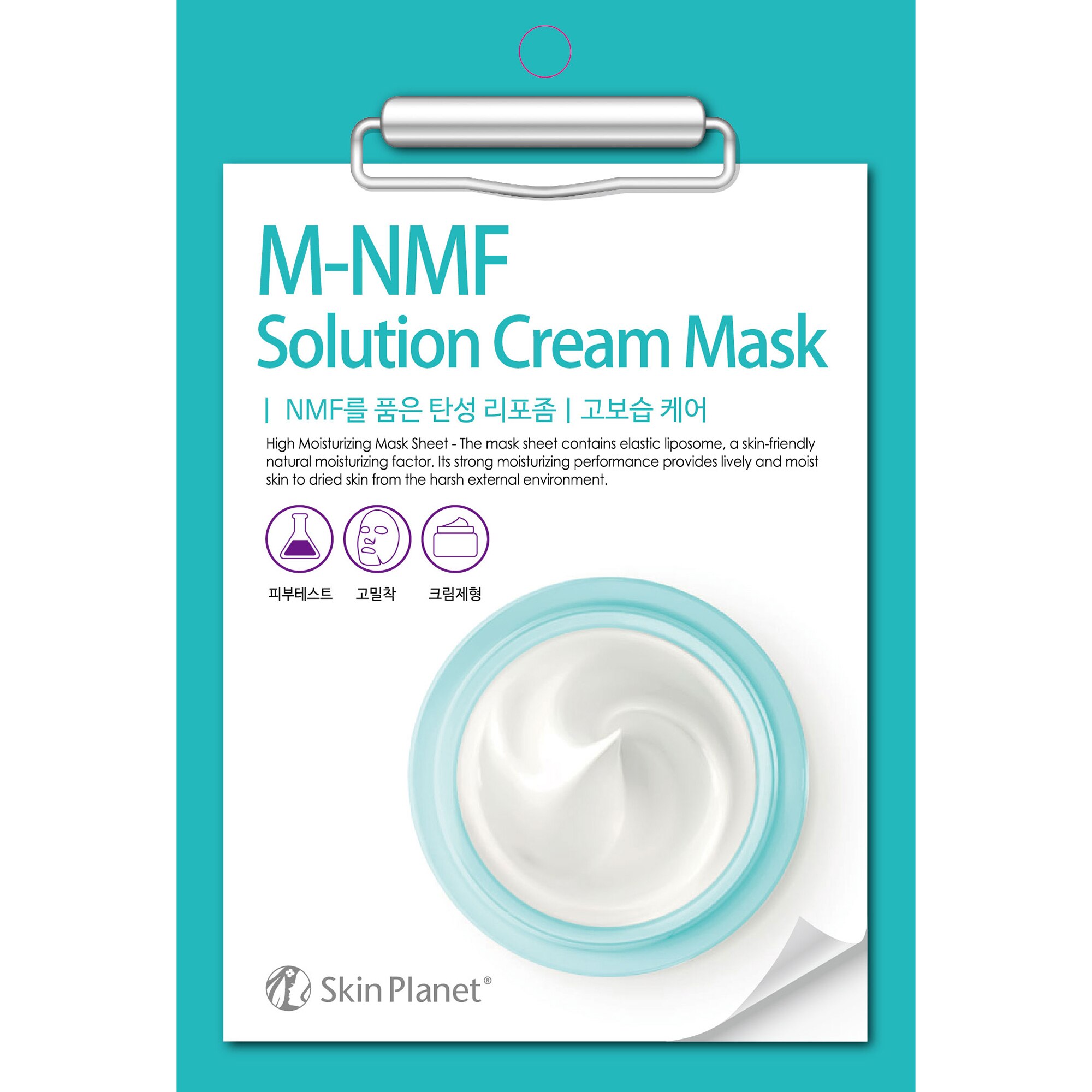 Mijin, M-NMF, Masca de hidratare, Mască pe Fereastră, Pentru Față, 30 ml.