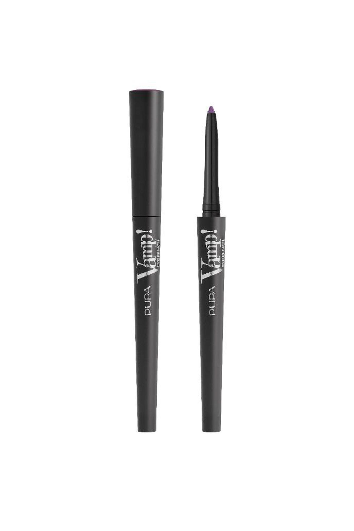 Vamp!, Pupa, Fără parabene, Impermeabil, Linier de ochi Kohl Kajal, 104, Violența violetă ireverențioasă, 0,35 g