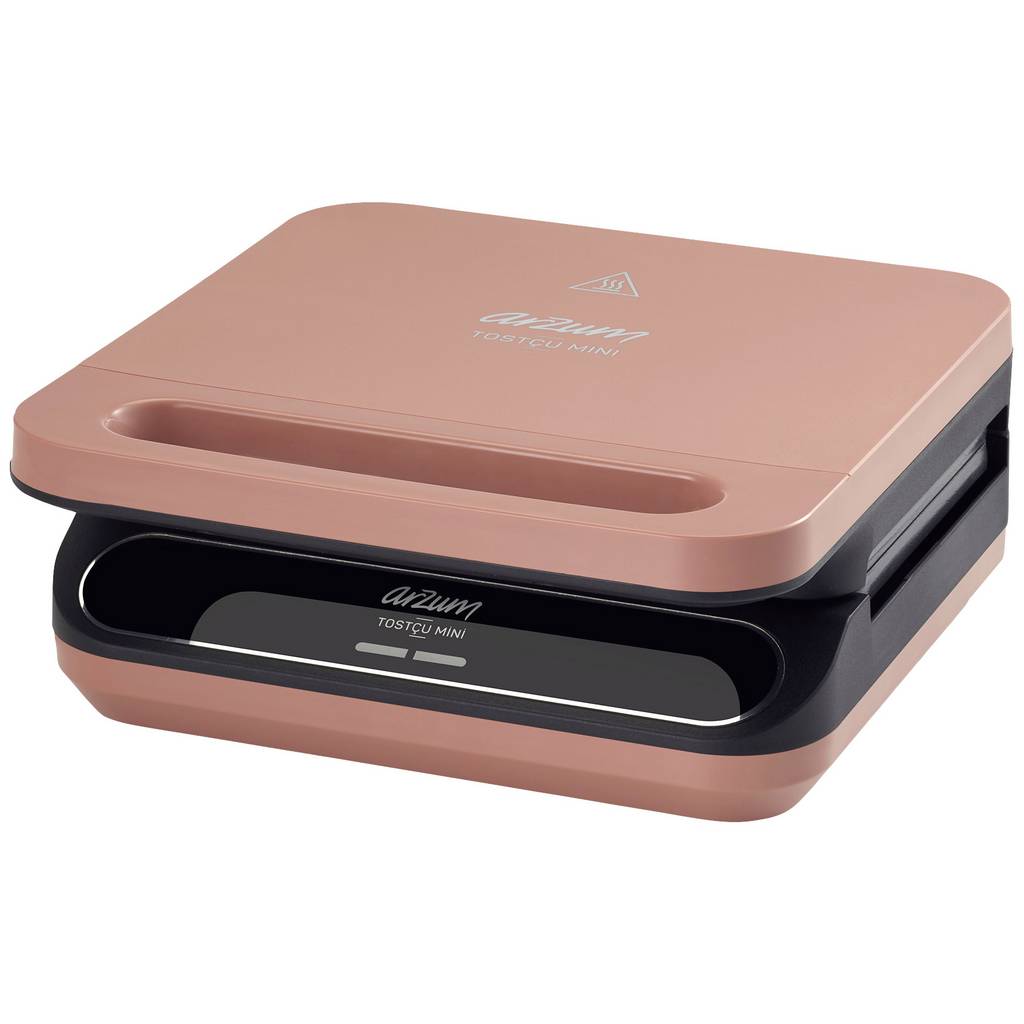 arzum AR2052- AG Sandwich maker Non-stick coating Light red AR2052- AG