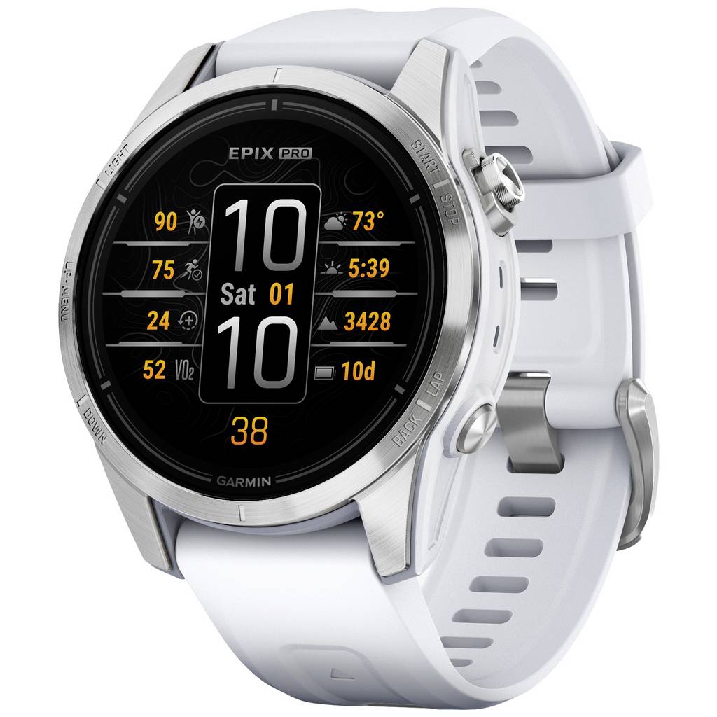 Garmin epix™ Pro (Gen 2) - Standard Edition Smartwatch White 010-02802-01