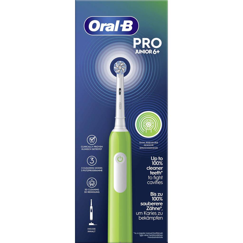 Oral-B Pro Junior 6+ 743027 Bubă de dinți electrică (copii) Verde 743027