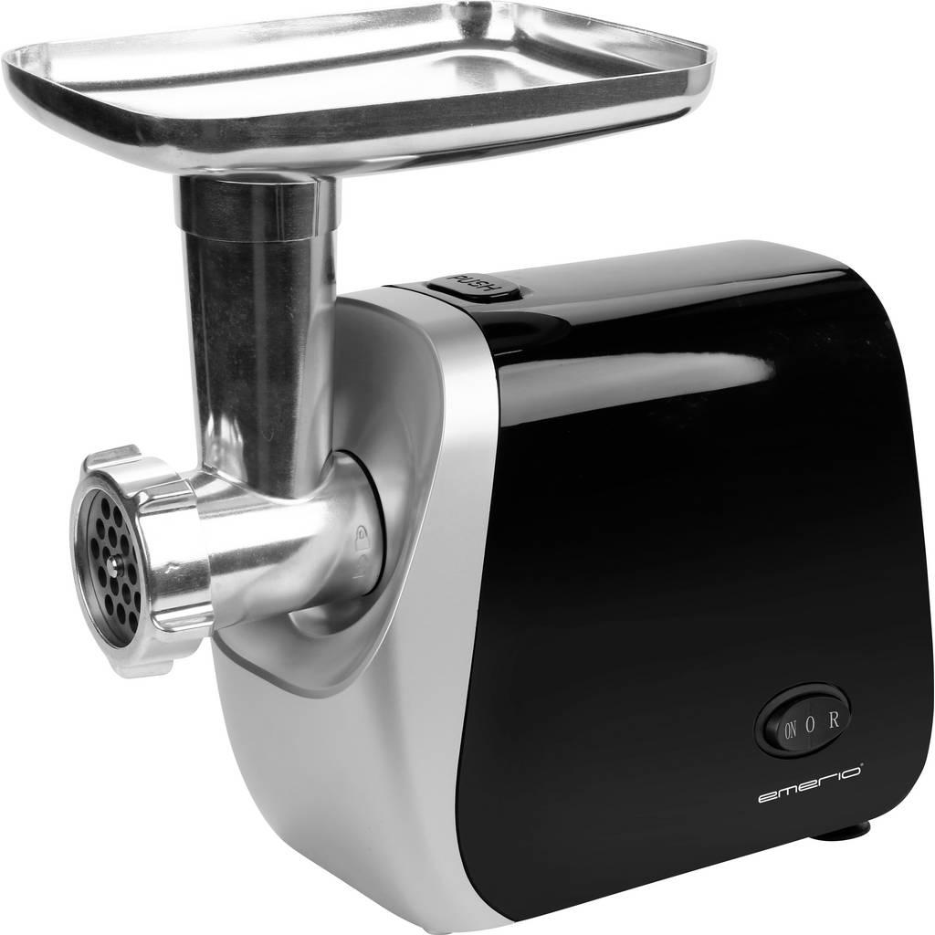 EMERIO MG-130207 MG-130207 Mincer 600 W Stainless steel, Black MG-130207
