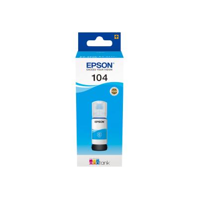Epson Ink 104 EcoTank Cyan (C13T00P240)