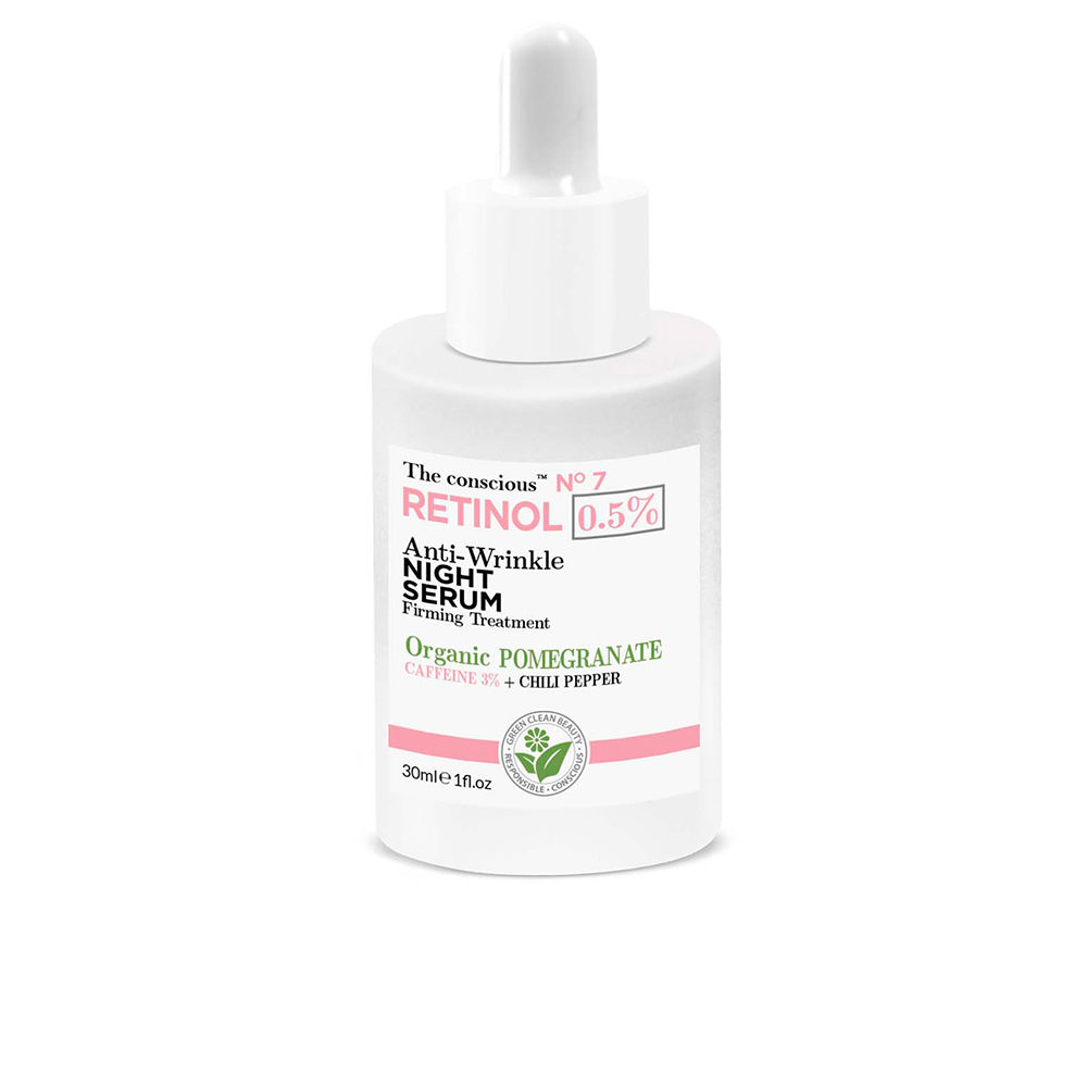 Biovene, The Conscious No.7, Retinol, Anti-Wrinkle & Firming, Night, Serum, For Face, 30 ml