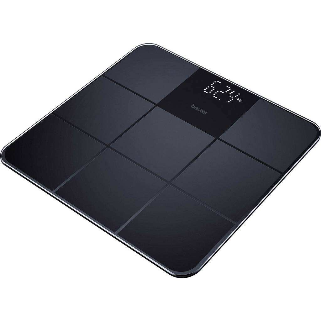 Beurer GS235 Bathroom scales 75732 Digital Weight range=150 kg Black 75732