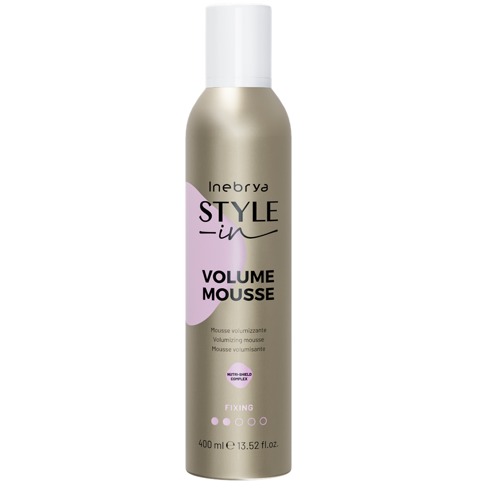 Inebrya, Style-In, Mousse pentru styling, Volum, 400 ml