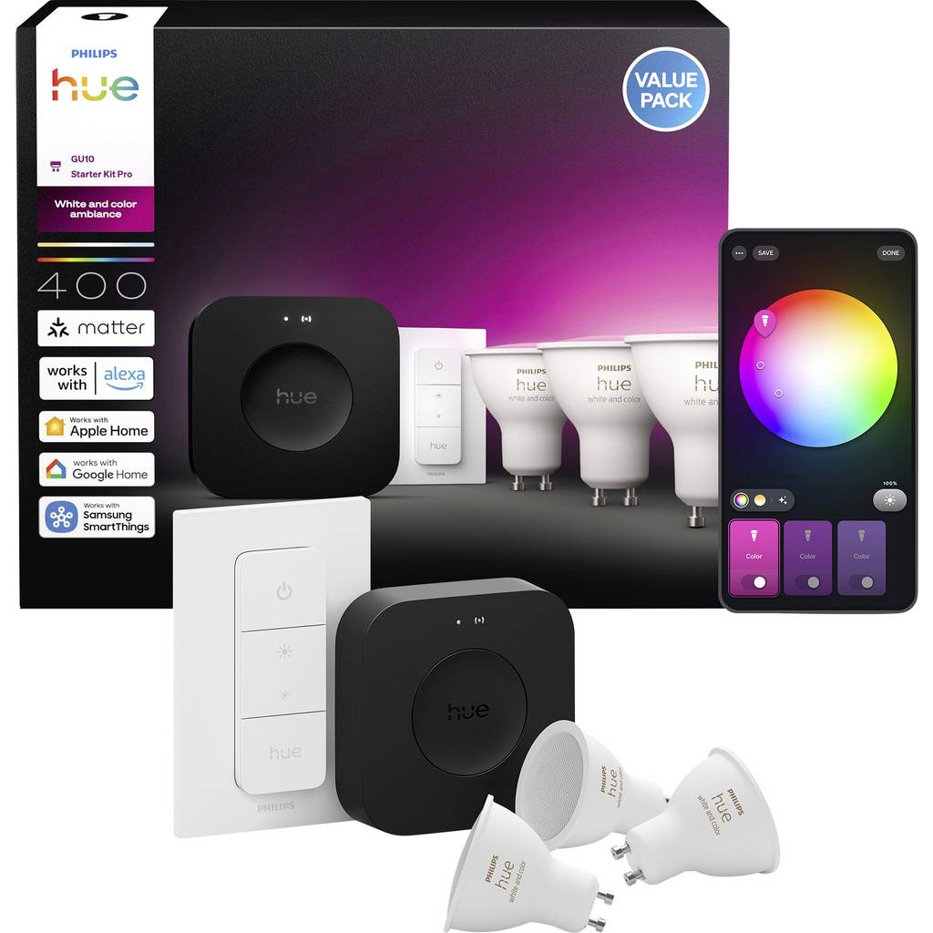 Philips LED light bulb, LED dimmer 929003666513 EEC: E (A - G) Hue  929003666513