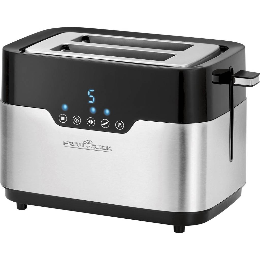 Profi Cook PC-TA 1170 Toaster Negru, Oțel inoxidabil 501170