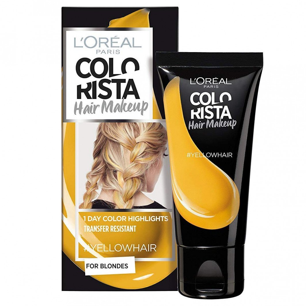L'Oréal Paris, Colorista Hair Makeup, Părul cu culoare semi-permanentă, **#YELLOWHAIR**, 30 ml.