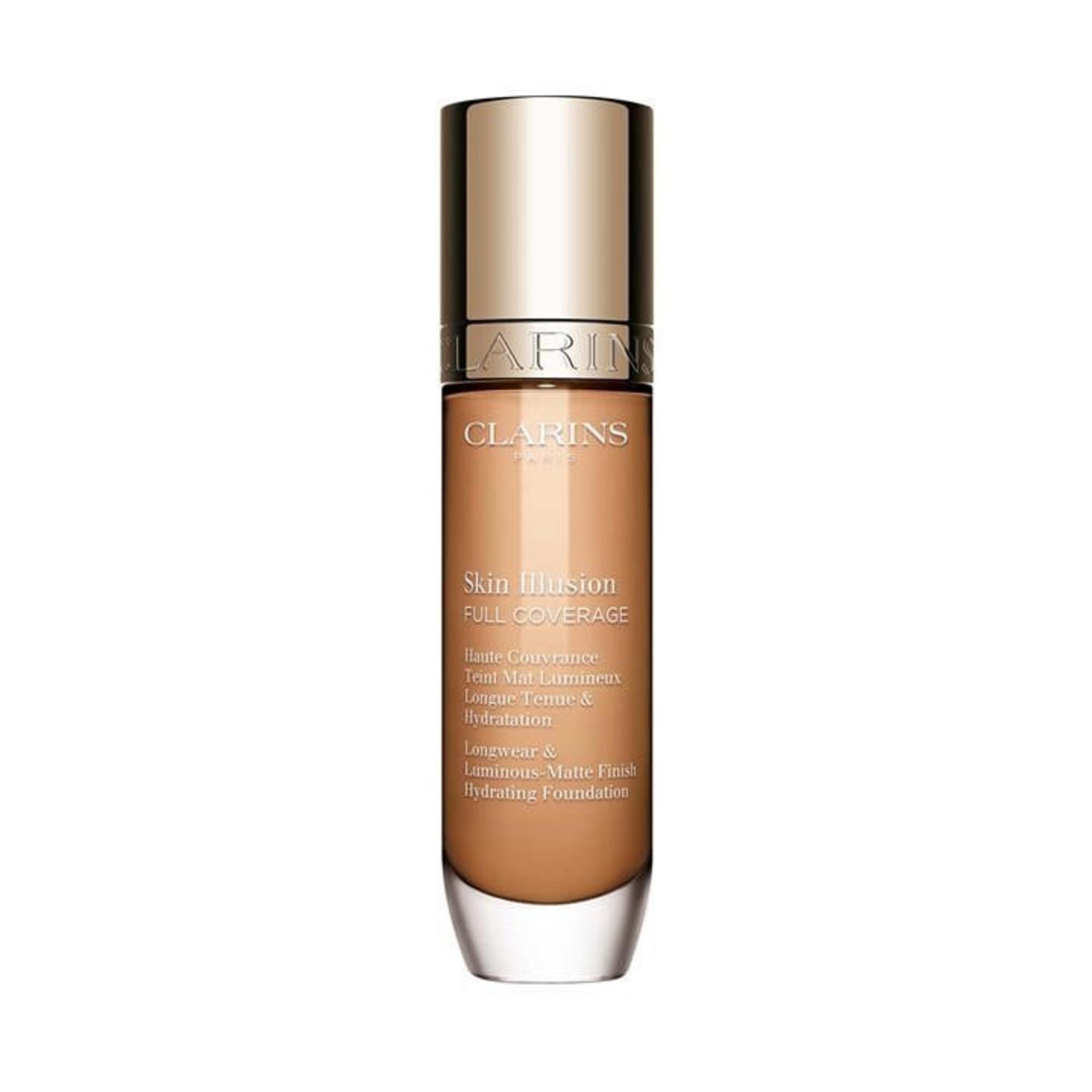 Clarins, Skin Illusion Full Coverage Foundation 108.5W, Luminous, Liquid Foundation, 108.5W, 30 ml