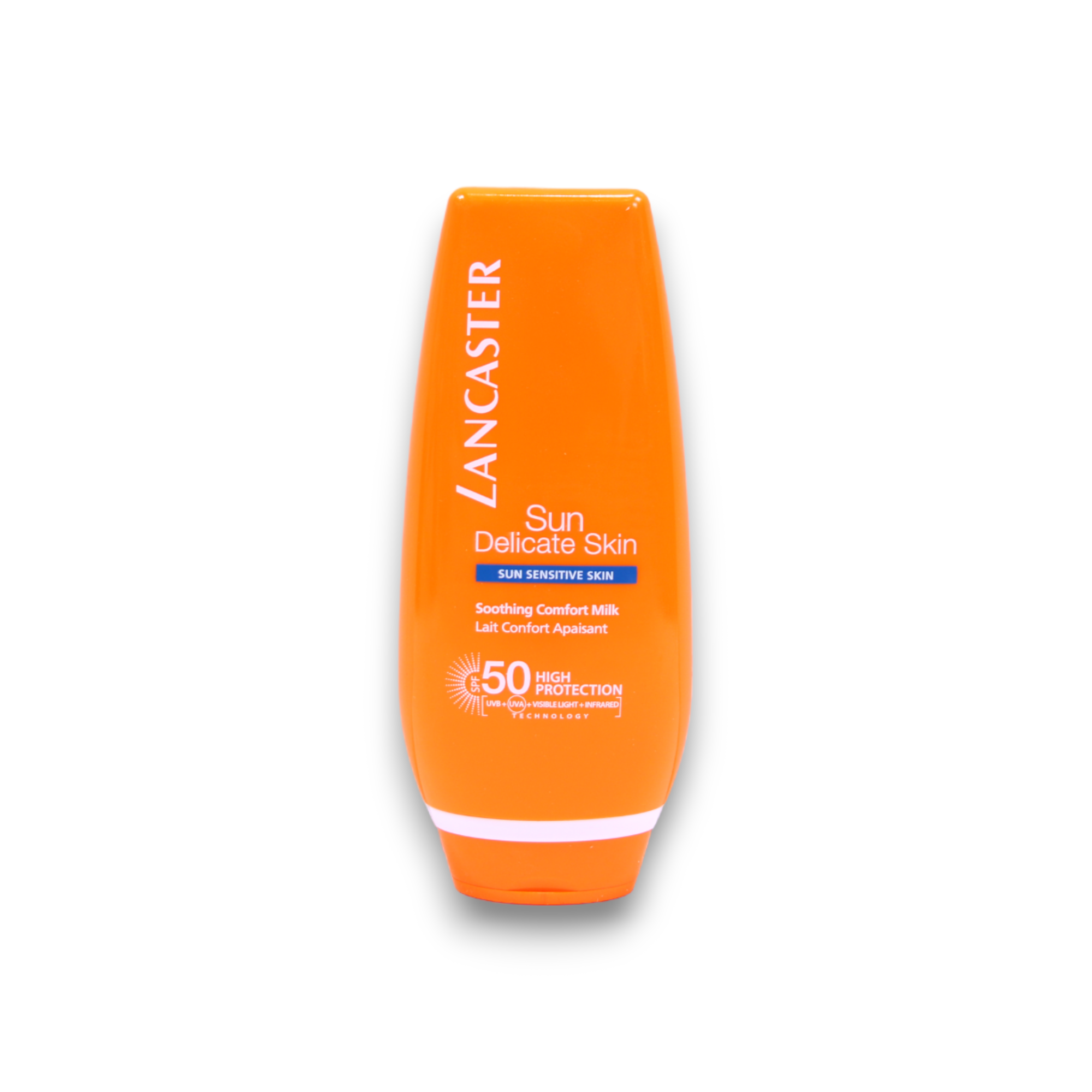 Lancaster, Sâmbătă, Îngrijire pentru piele sensibilă, Lichid de protecție solară cu factorul de protecție SPF 50, 125 ml.