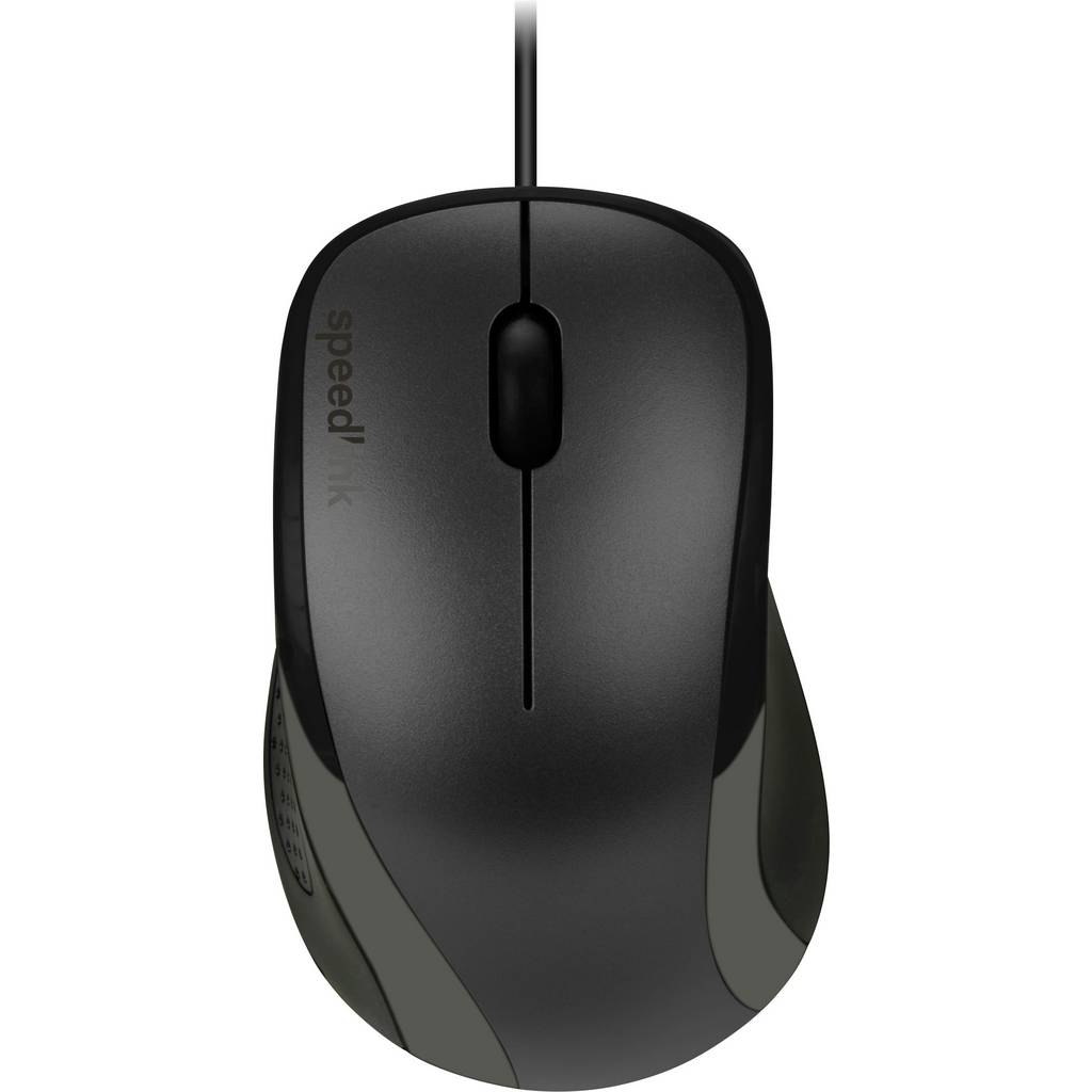 SpeedLink KAPPA Ergonomic mouse USB Optical Black 3 Buttons 1000 dp SL-610011-BK