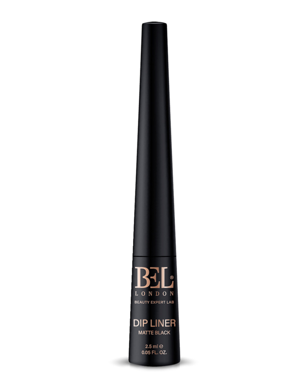 BEL Londra, Dip Liner, Aqua, Impermeabilizant, Color, Definitor de contur, Liniar lichidă, Negru mat, 2,5 ml