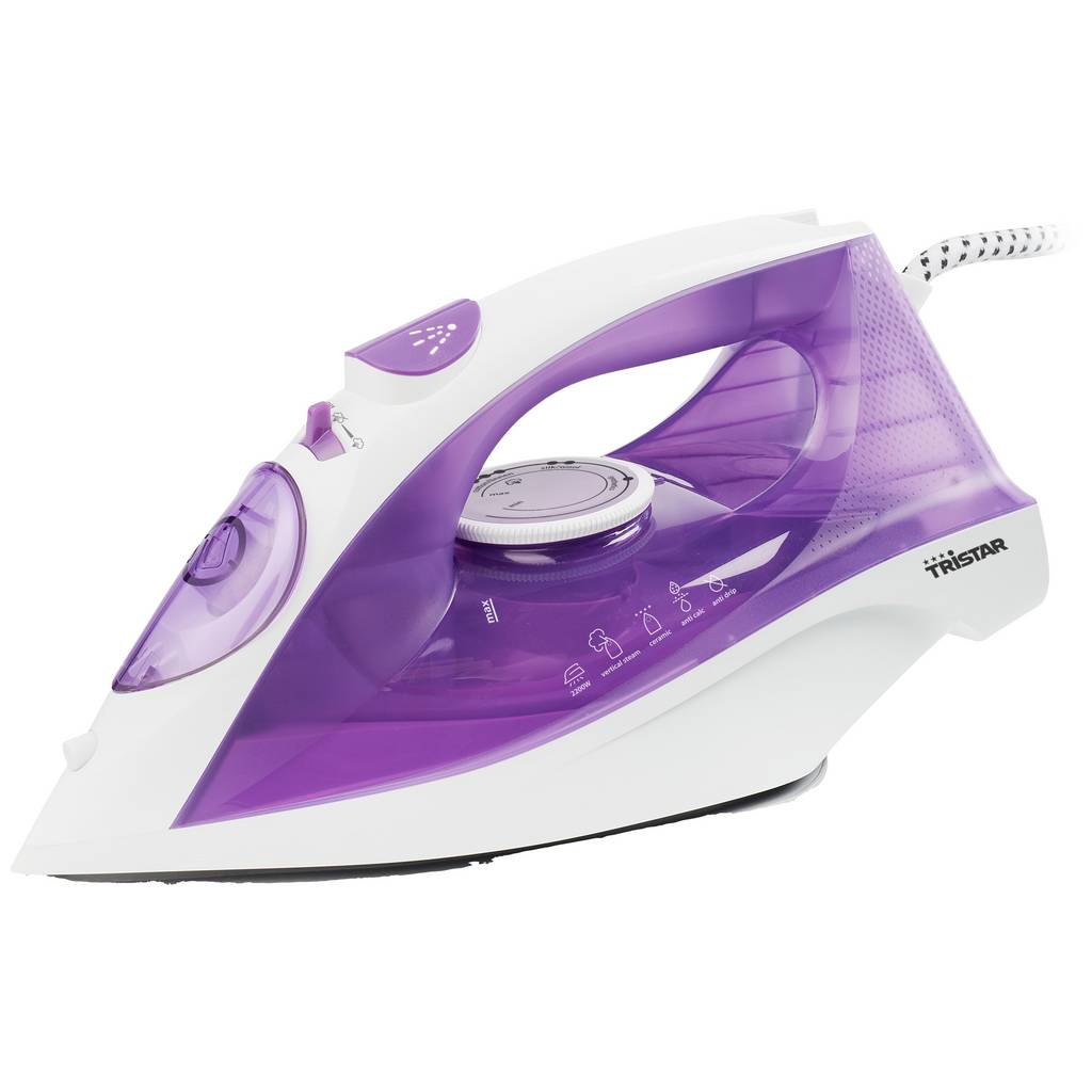 Tristar ST-8350 Steam iron Violet, White 2200 W ST-8350