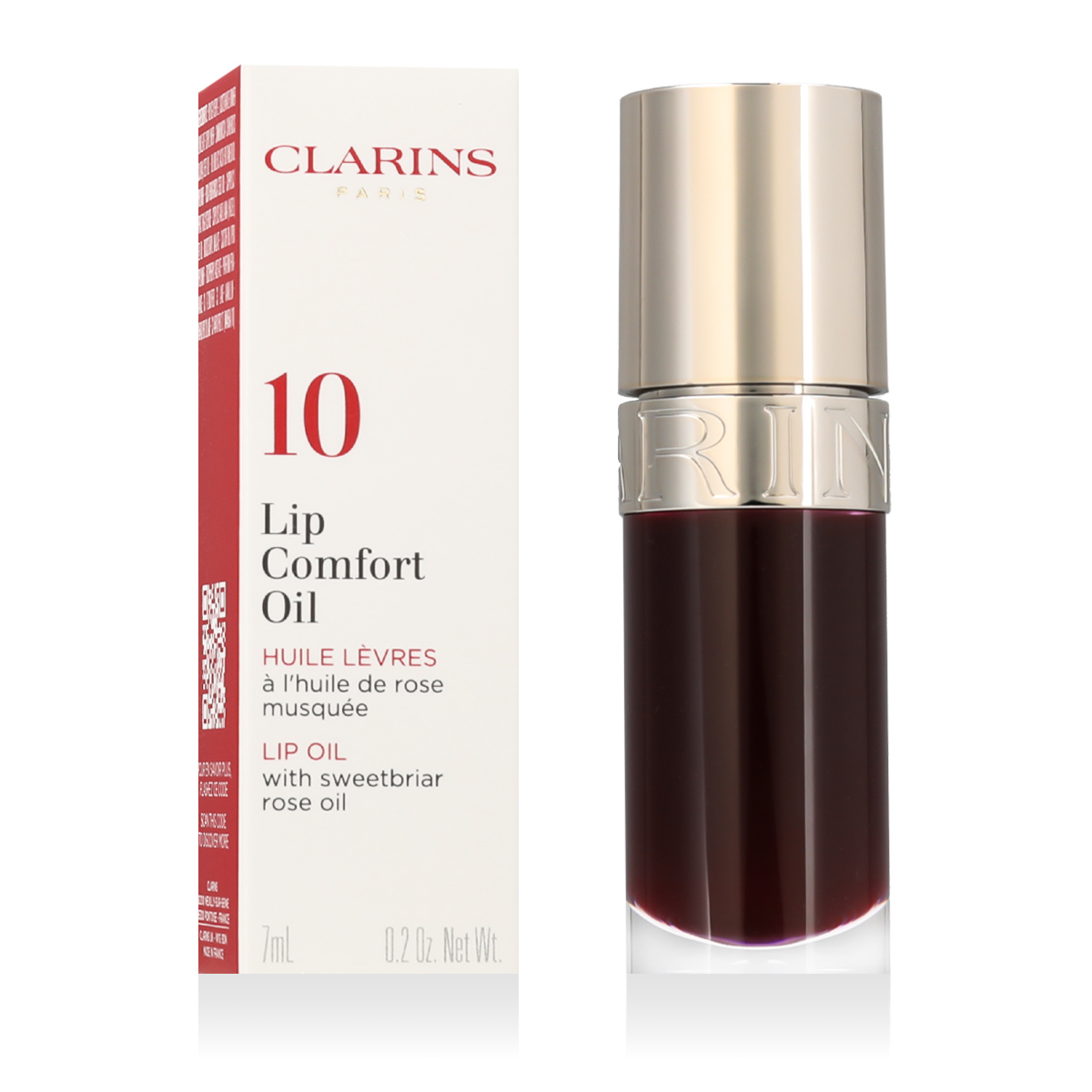 Clarins Lip Comfort Oil (10 Plum) 7 ml