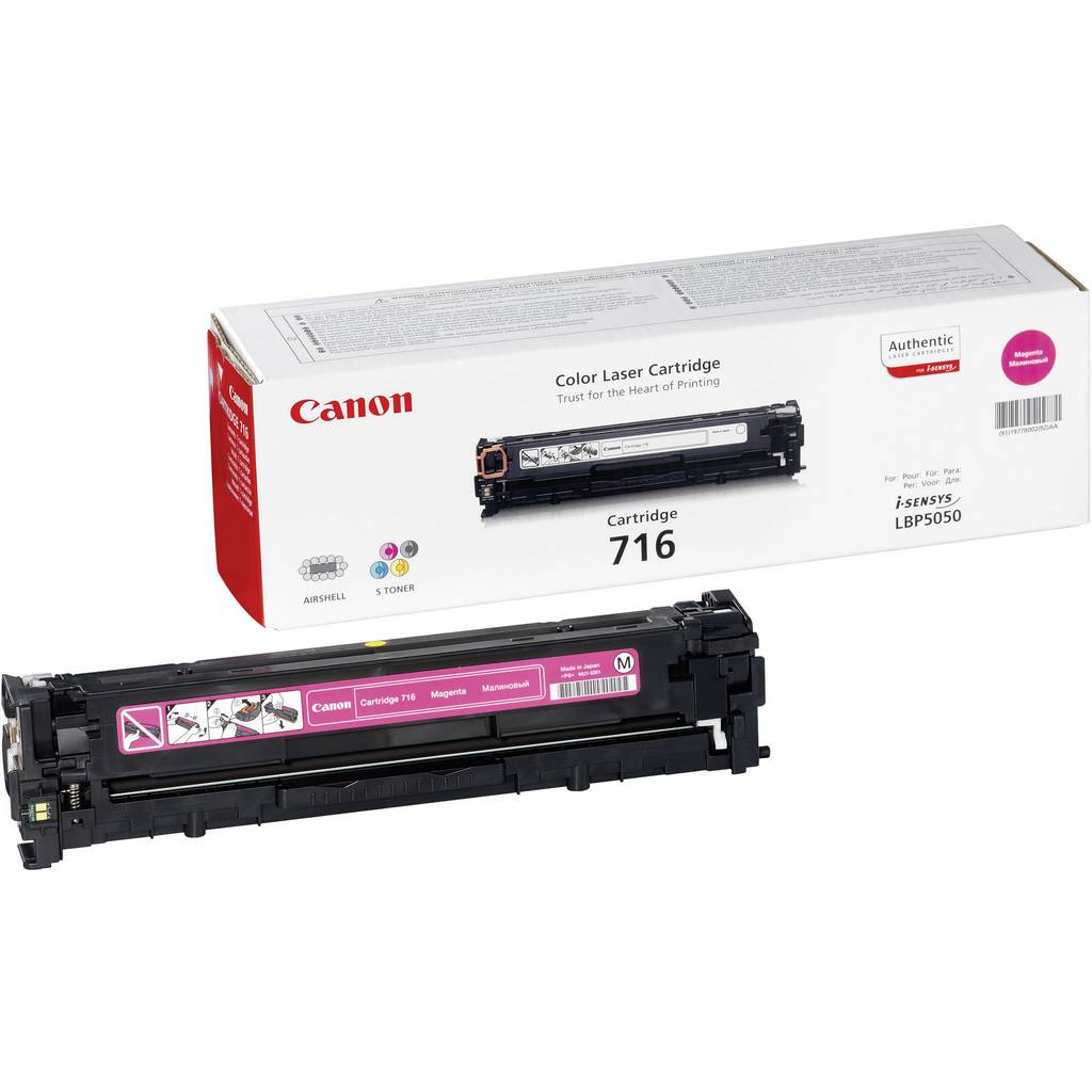 Canon Toner 716 M Original Magenta 1500 Sides 1978B002 1978B002
