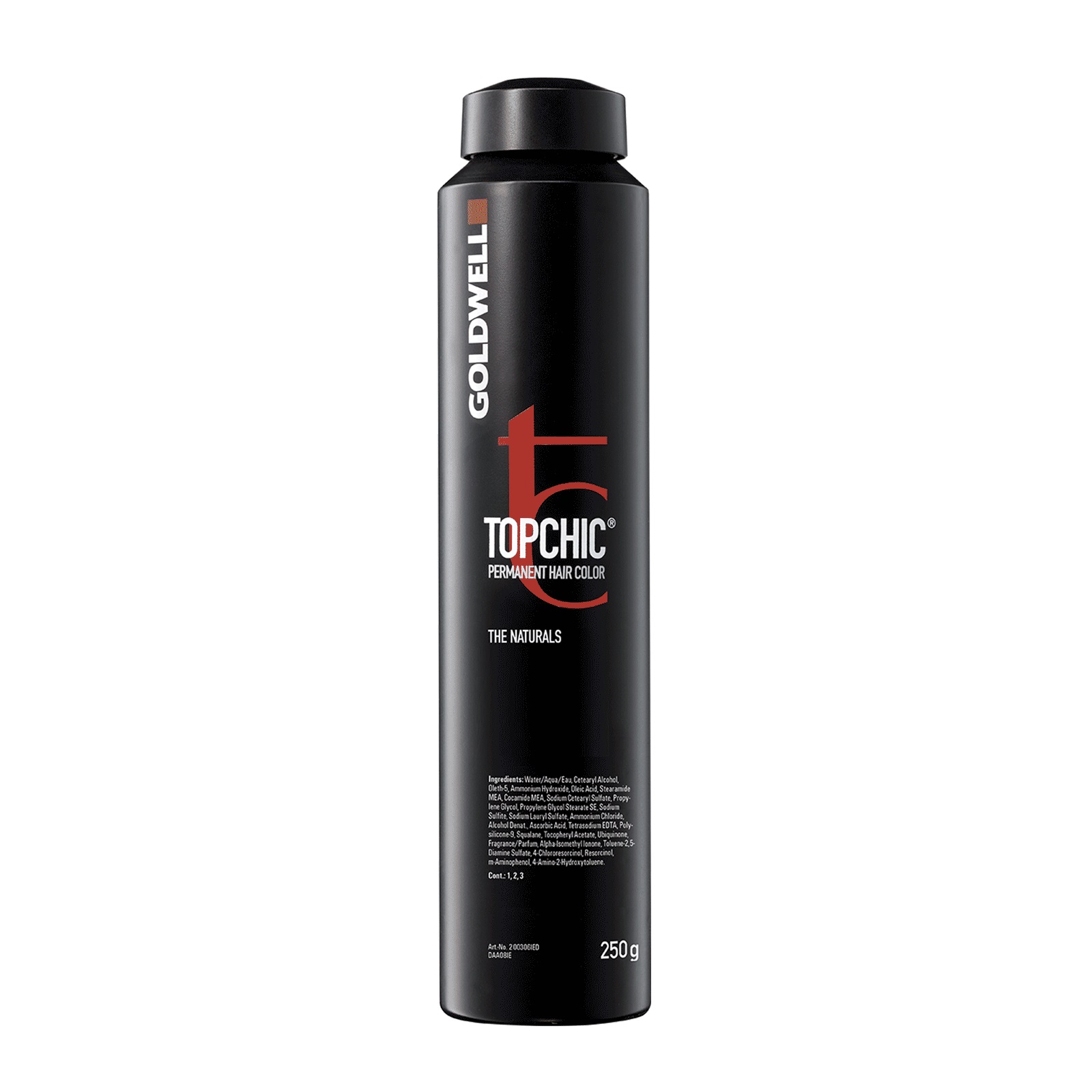 Goldwell, TopChic, Pălăria de par permanentă, 5 NA Luminos natural cu asurzit brun, 250 ml.