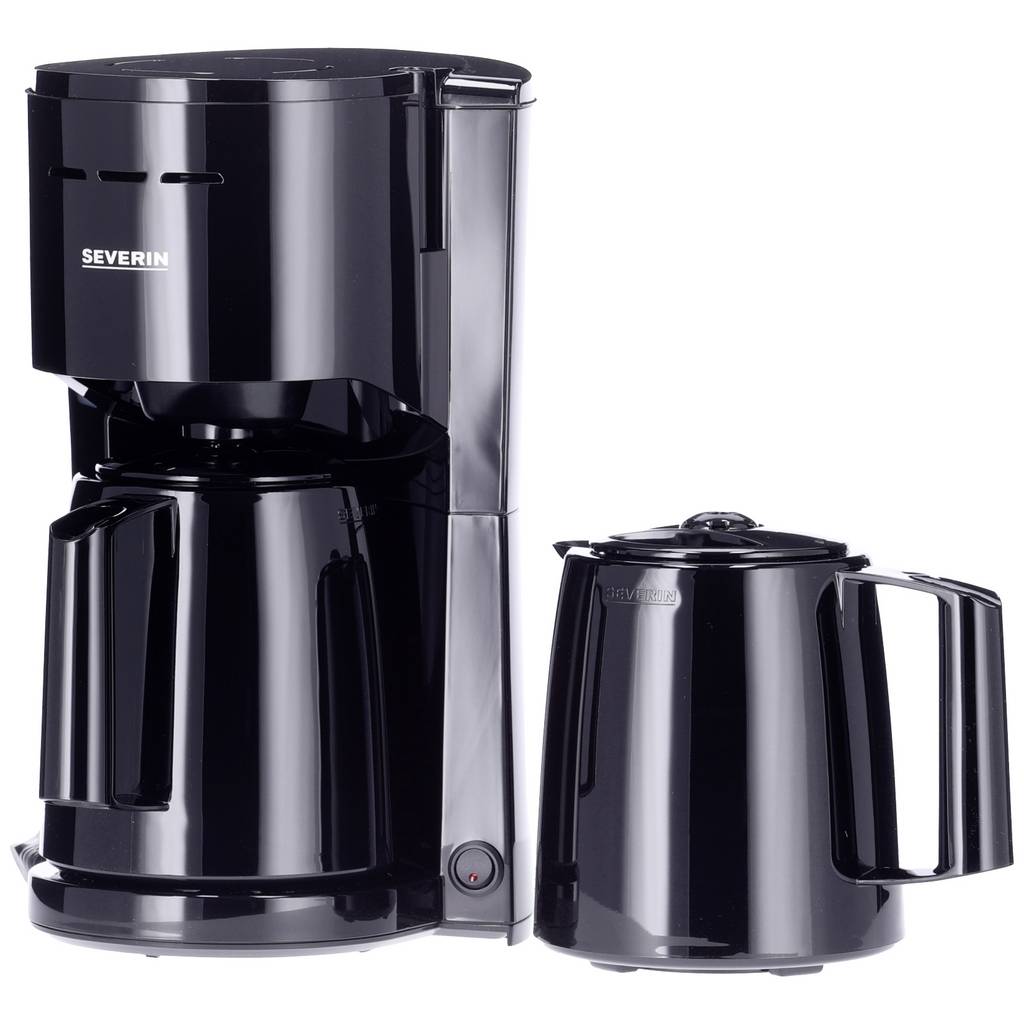 Severin KA 9307 Coffee maker Black Cup volume=8 Thermal jug KA 9307