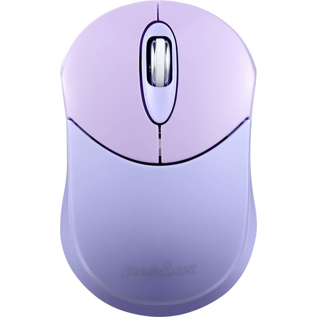 Perixx PERIMICE-802 Purple Mouse Bluetooth® Purple 3 Buttons 12241