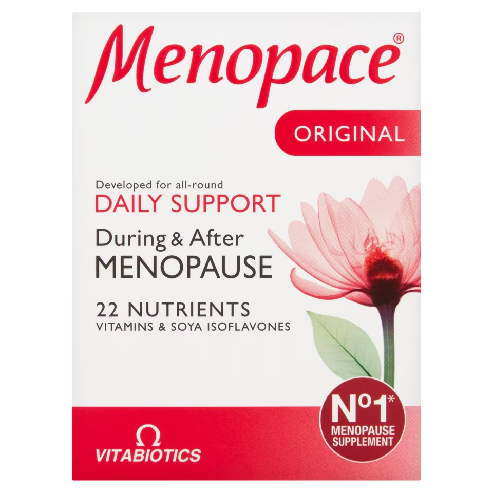 Vitabiotics, Menopace Original, Nutrients, Overall Support During Menopause, Vitamins