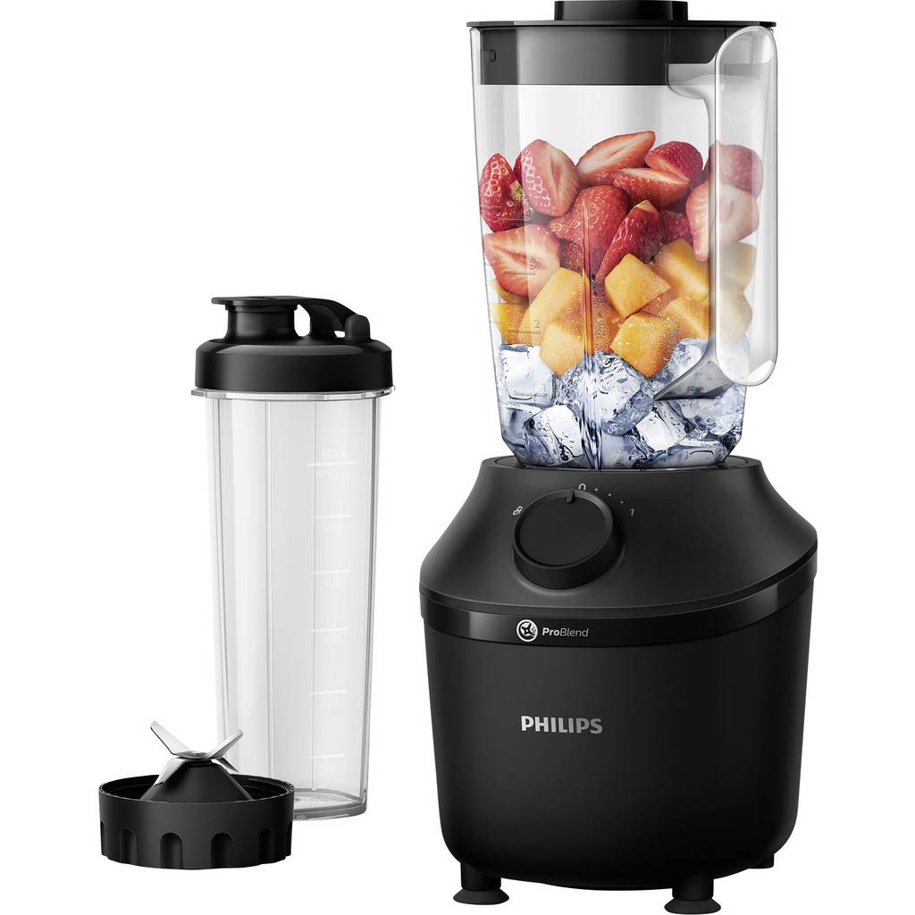 Philips Ev Evi HR2041/41 Blender 450 Vat Harici Siyah HR2041/41