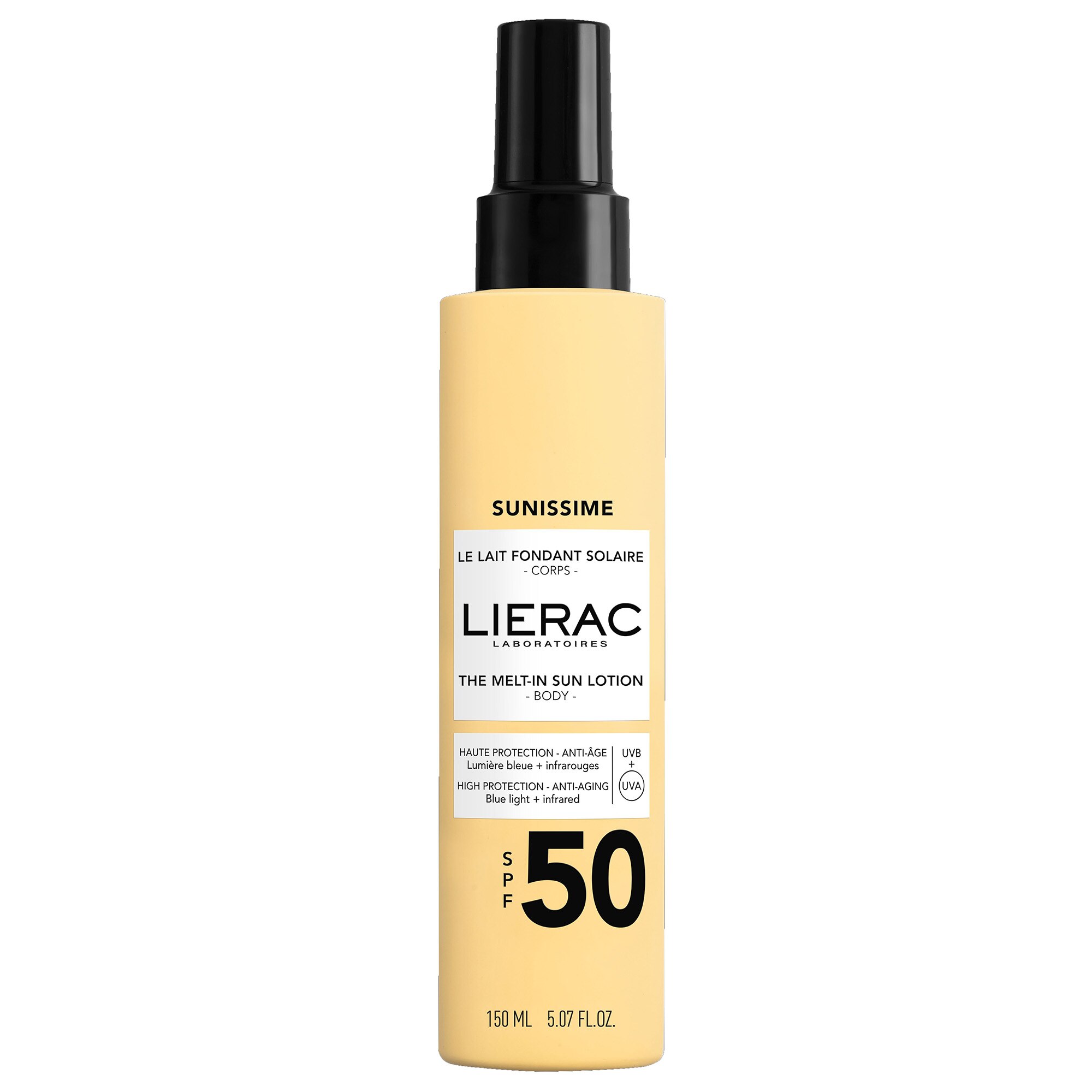 Lierac, Güneşe Karşı Koruyucu Cilt Losyonu, SPF 50, 150 ml.