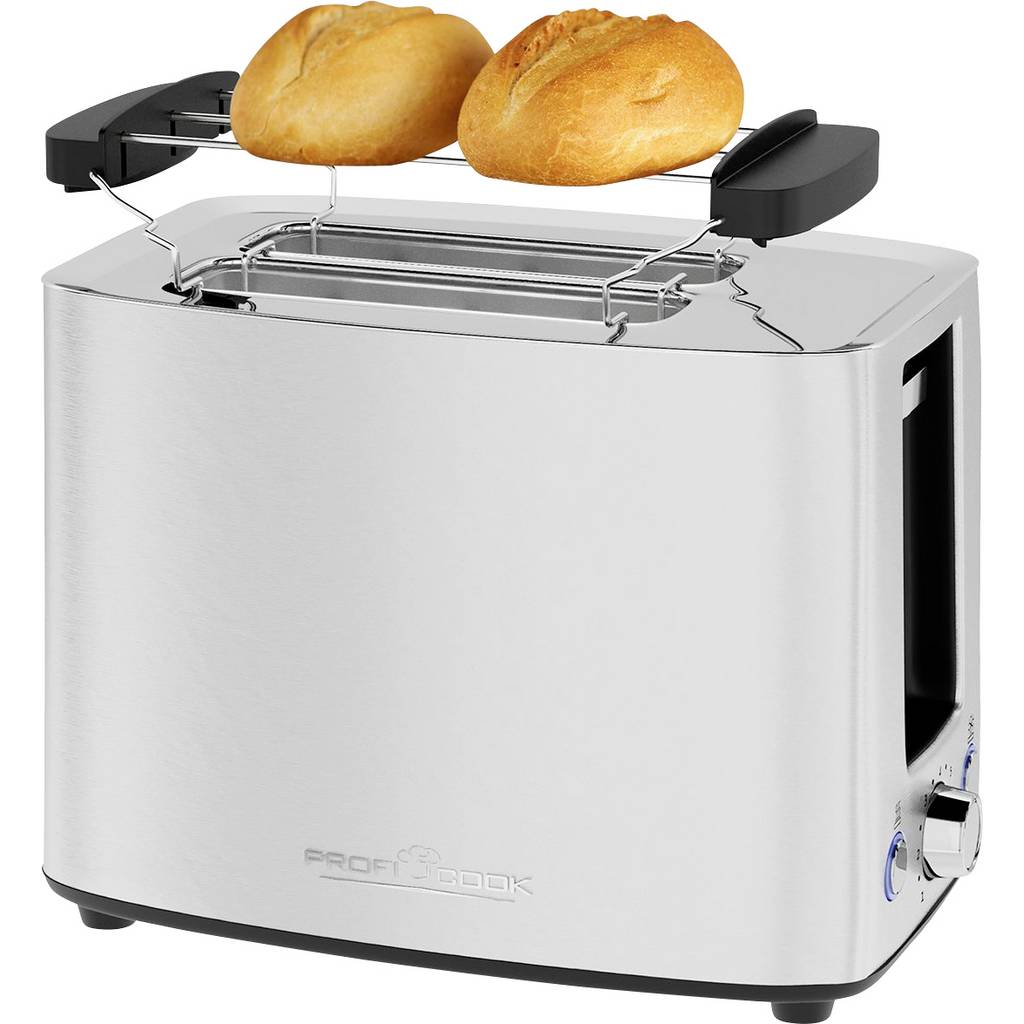 Profi Cook PC-TA 1279 Toaster cu atașament de copt acasă Oțel inoxidabil 501279