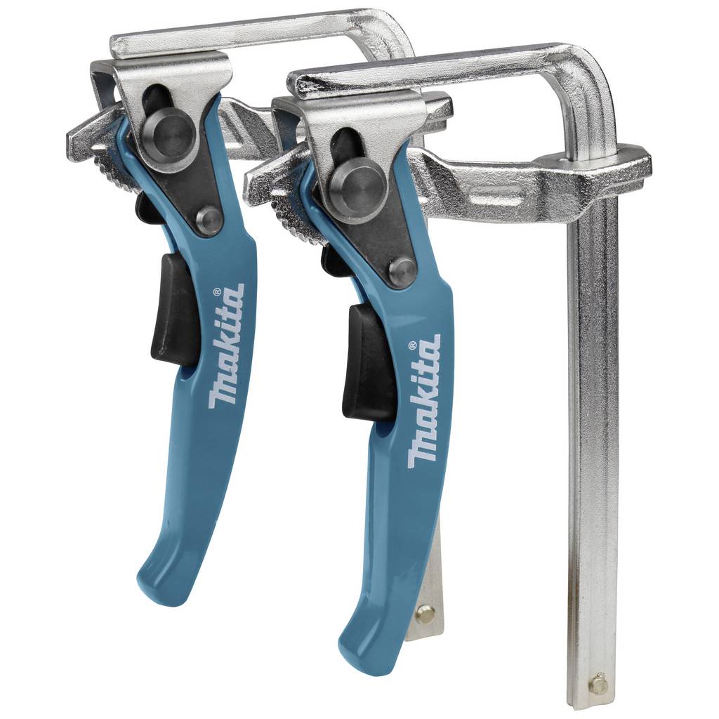 Makita 199826-6 Guide rail clamps Span width (max.):120 mm 199826-6