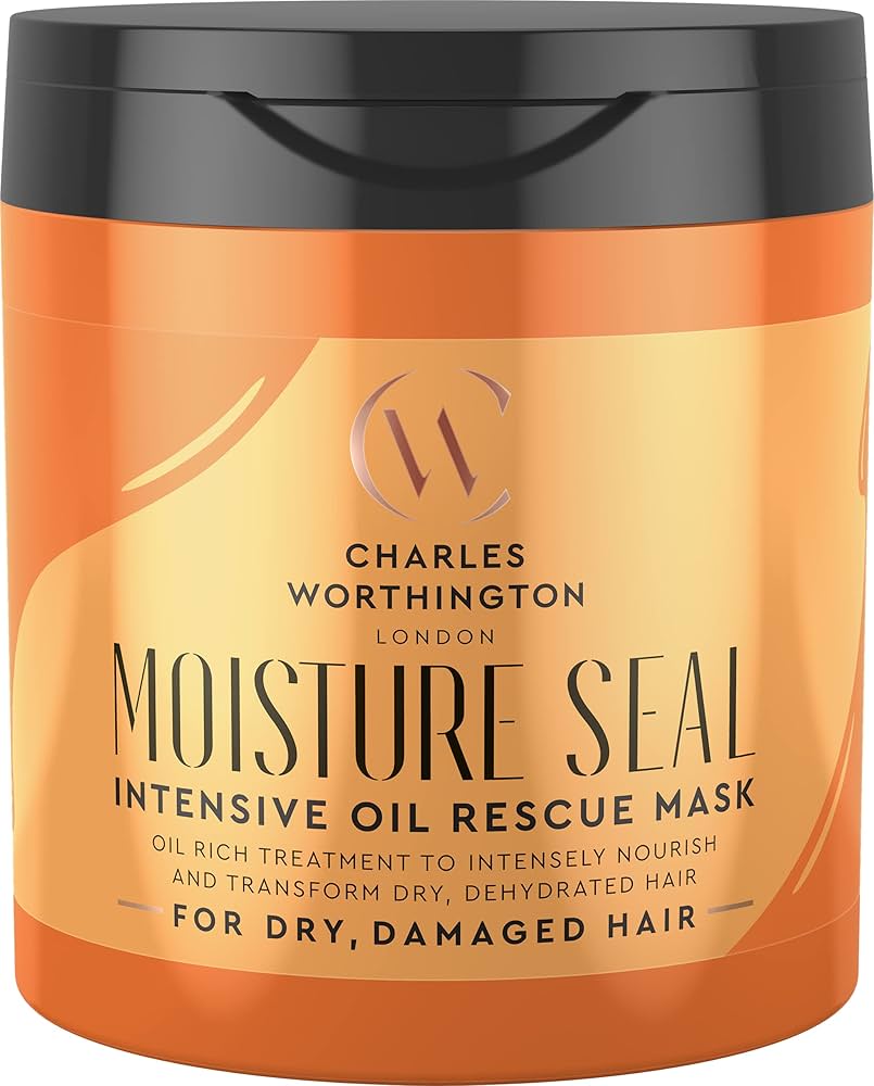 Charles Worthington, Moisture Seal Intensive, Hair Treatment Cream Mask, For Moisturizing, 160 ml