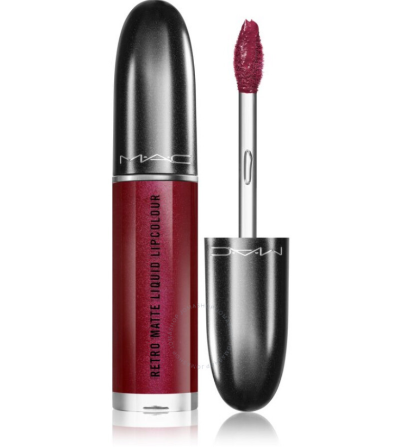 MAC, Retro, Matte, Liquid Lipstick, 128, Crowned, 5 ml