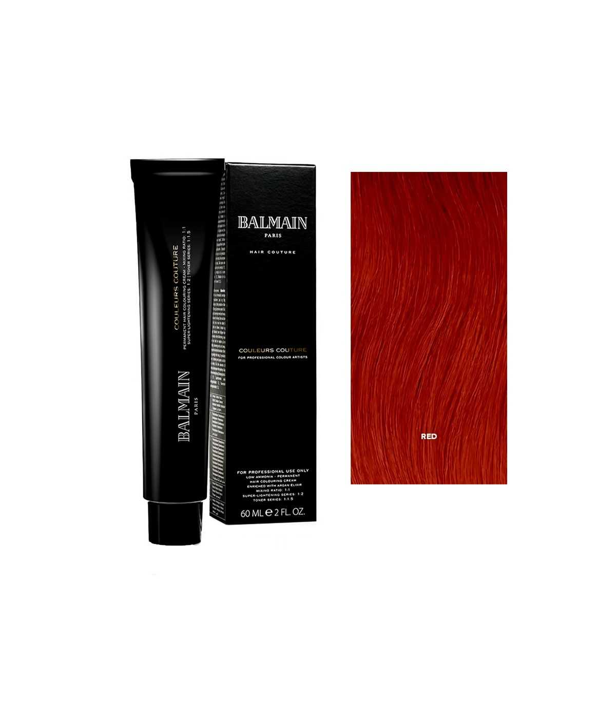 Balmain Profesional, Culori de Modă, Păr Permanenți cu Coloranții, Roșu, 60 ml