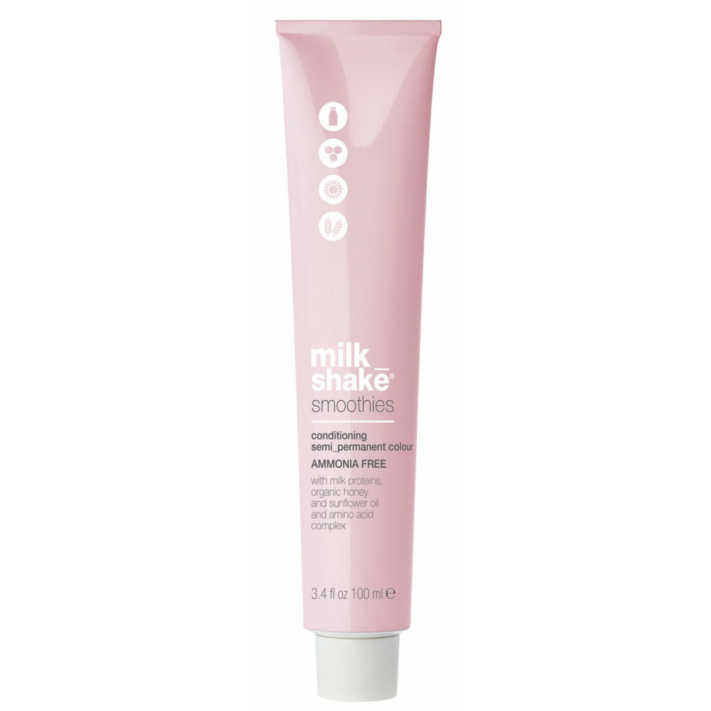 Shake de Mereu, Smoothies, Fără amoniac, Păr cu culoare permanentă semi-permanentă, 6.666RR Dark Intensiv Roșu Blond, 100 ml