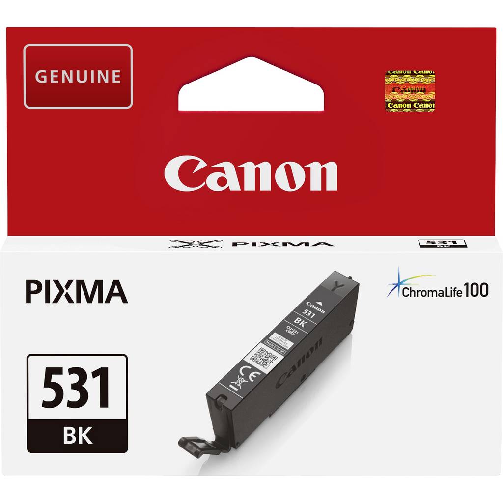 Canon Ink cartridge CLI-531 BK Original Black 6118C001 6118C001