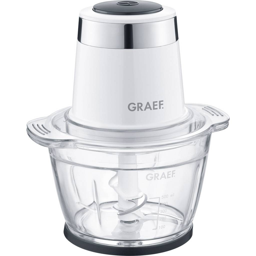 Graef CH501EU Chopper de alimente 500 W Alb  CH501EU