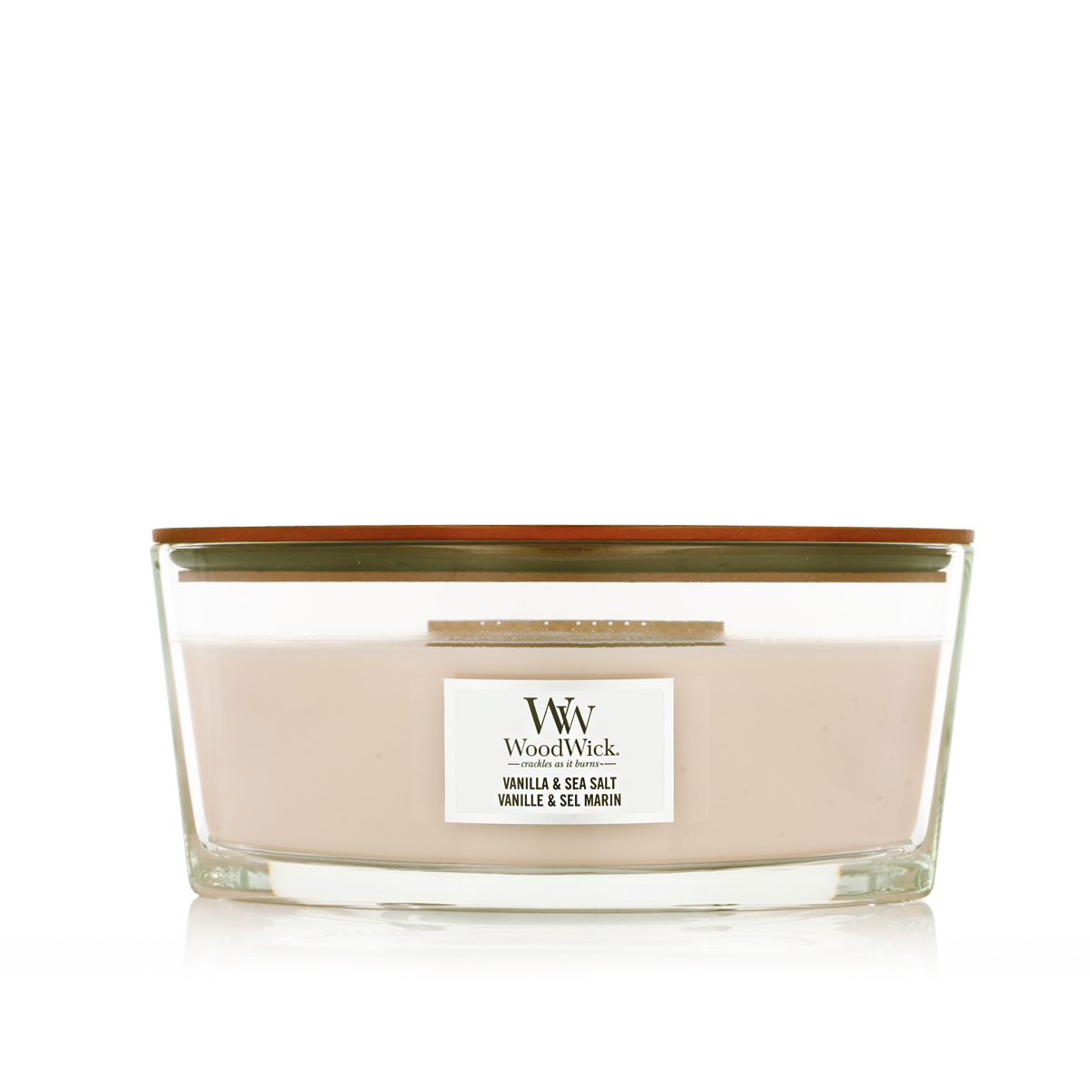 WoodWick Ellipse Candles Scented Candle Vanilla & Sea Salt 453,6 g