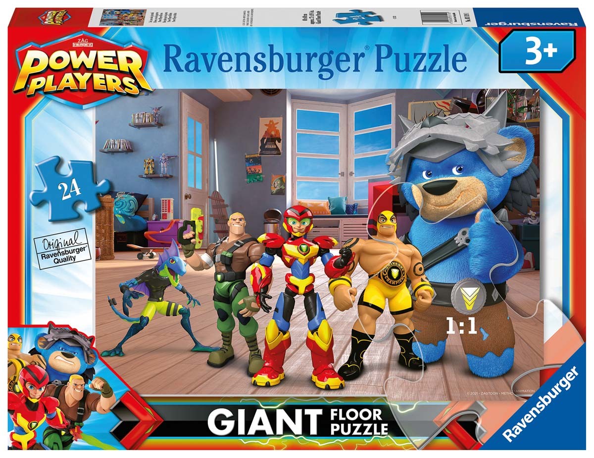 Ravensburger puzzle Power Players Giant floor 24p 3119