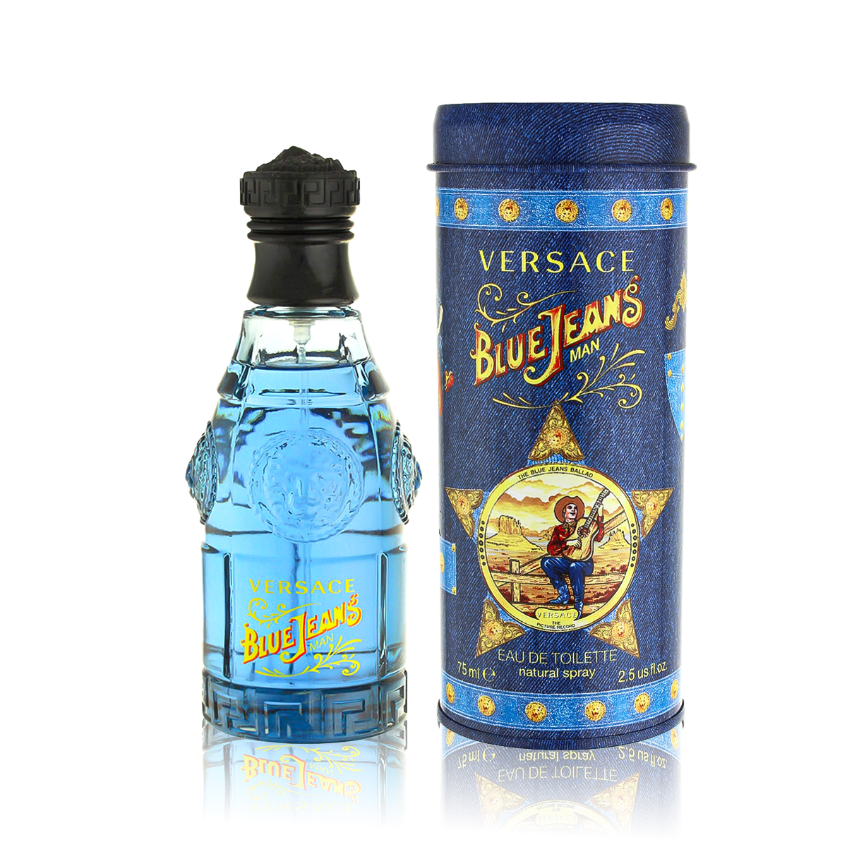 Versace Blue Jeans Eau De Toilette 75 ml (man)