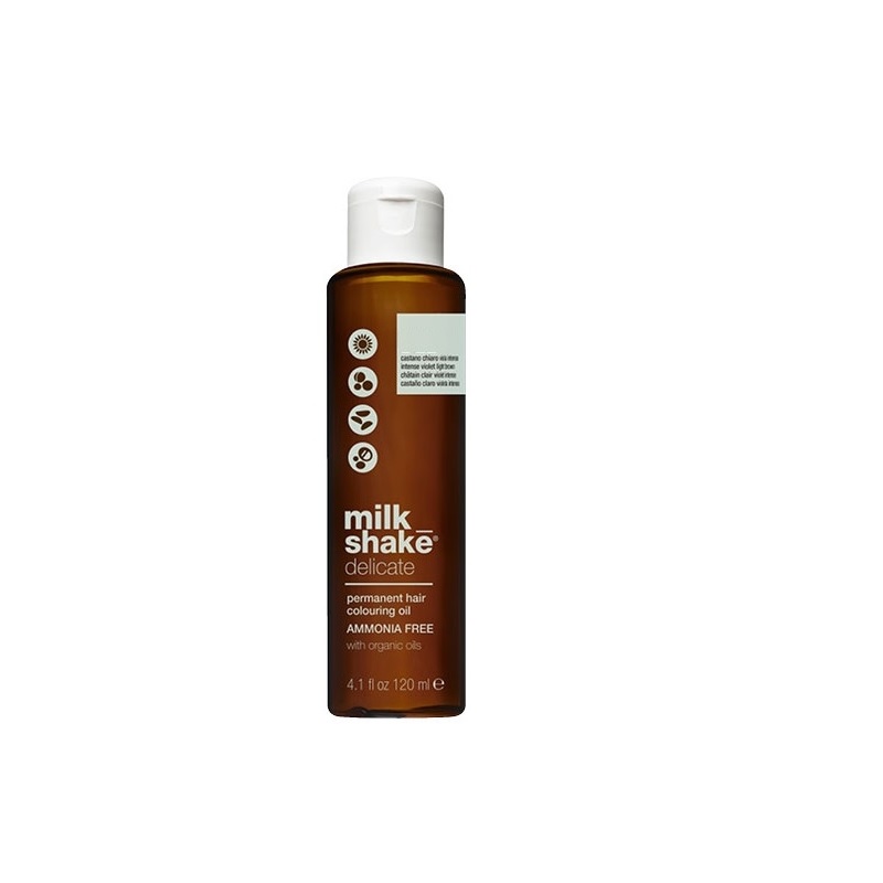 Milk Shake, Delicate, Ammonia-Free, Permanent Hair Colouring Oil,  Violet, 120 ml