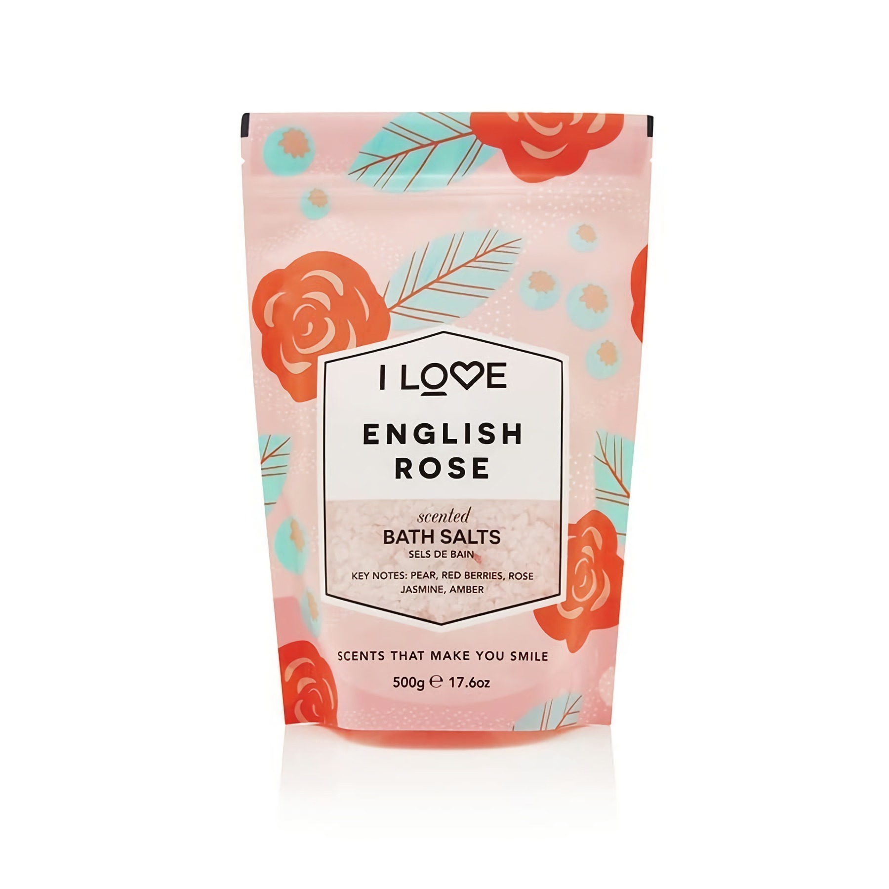 Iubire, Colecția de semnătură, Trandafir englezesc, Sare de baie, 500 g