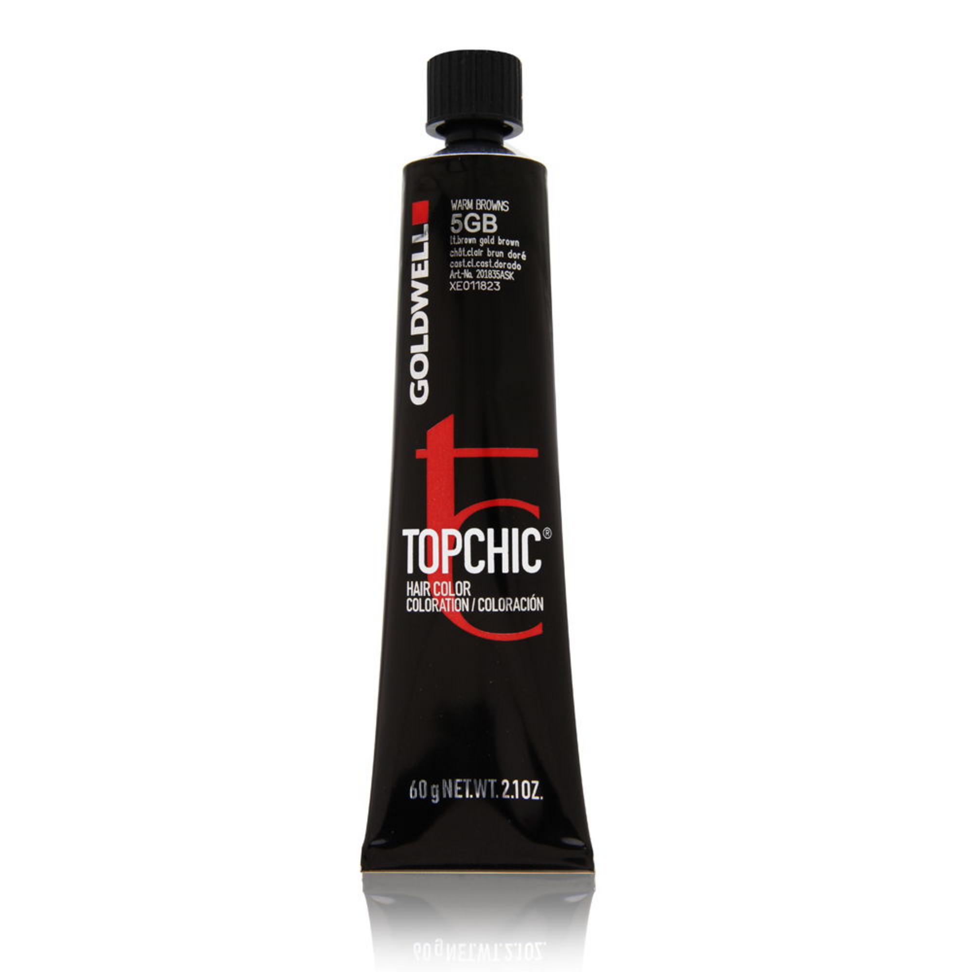 Goldwell, Top Chic, Pături de păr permanente, 5 GB Luminos alb-auriu, 60 ml.