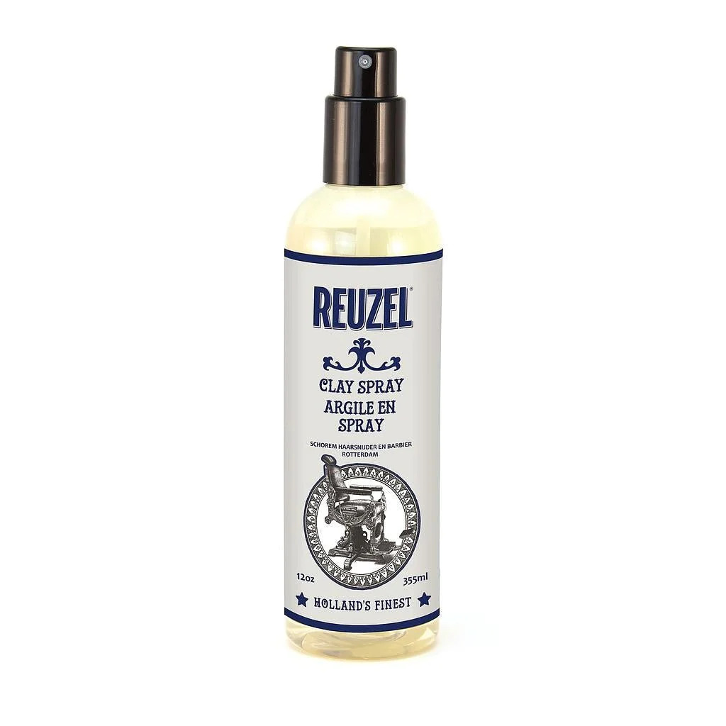 Reuzel, Clay, Arjil, Saç Spreyi, Tanımlama ve Metin için, Hafif Tutma, 355 ml.