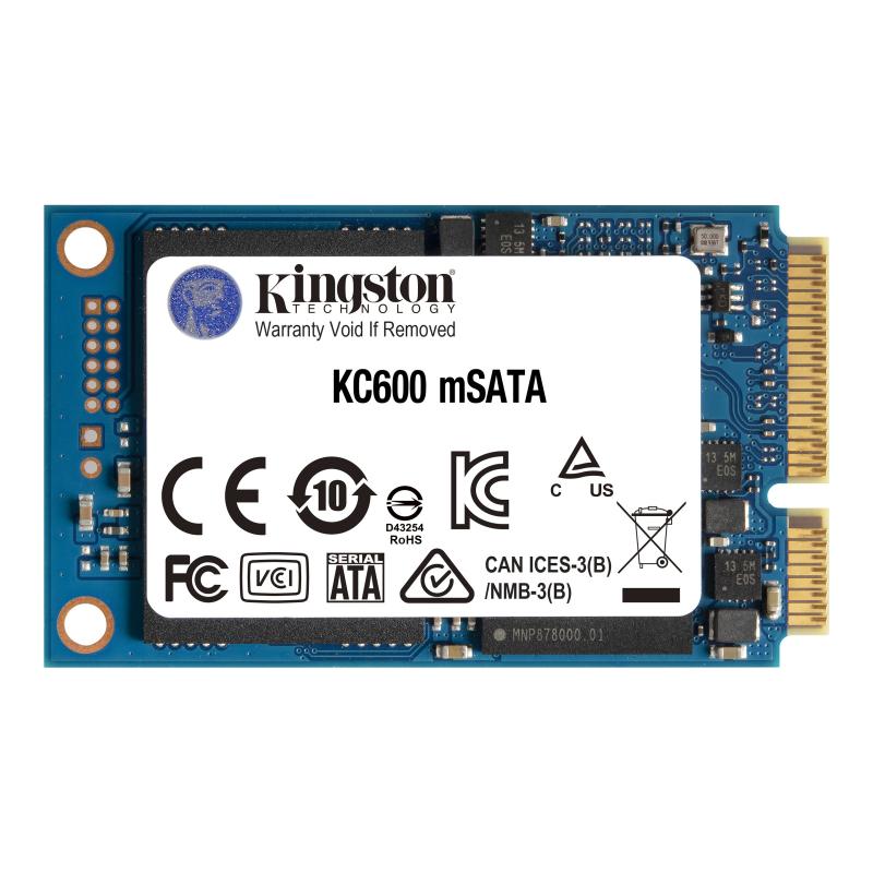 Kingston KC600 Internal (SKC600MS 512G) SSD 512GB mSATA