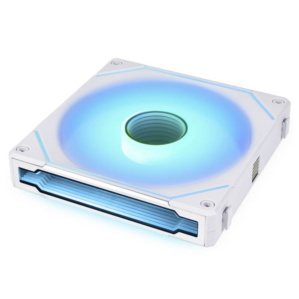 Ventilator Lian Li UNI FAN SL-INF 140 ARGB PWM PC alb (L x ÎL x ÎG) 140 x UF-SLIN140-1W