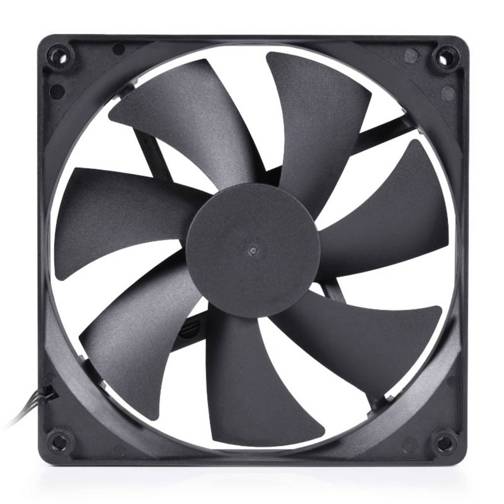Alphacool Core PWM PC Fanı Siyah (En x Boy x Derinlik) 140 x 25 x 140 mm 24847