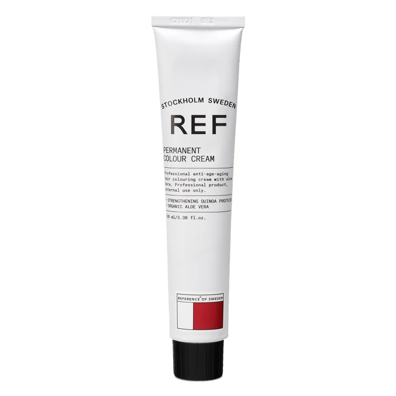 Ref Stockholm, Permanent Colour, Vegan, Permanent Hair Dye, 7.43 Golden Copper Blonde, 100 ml