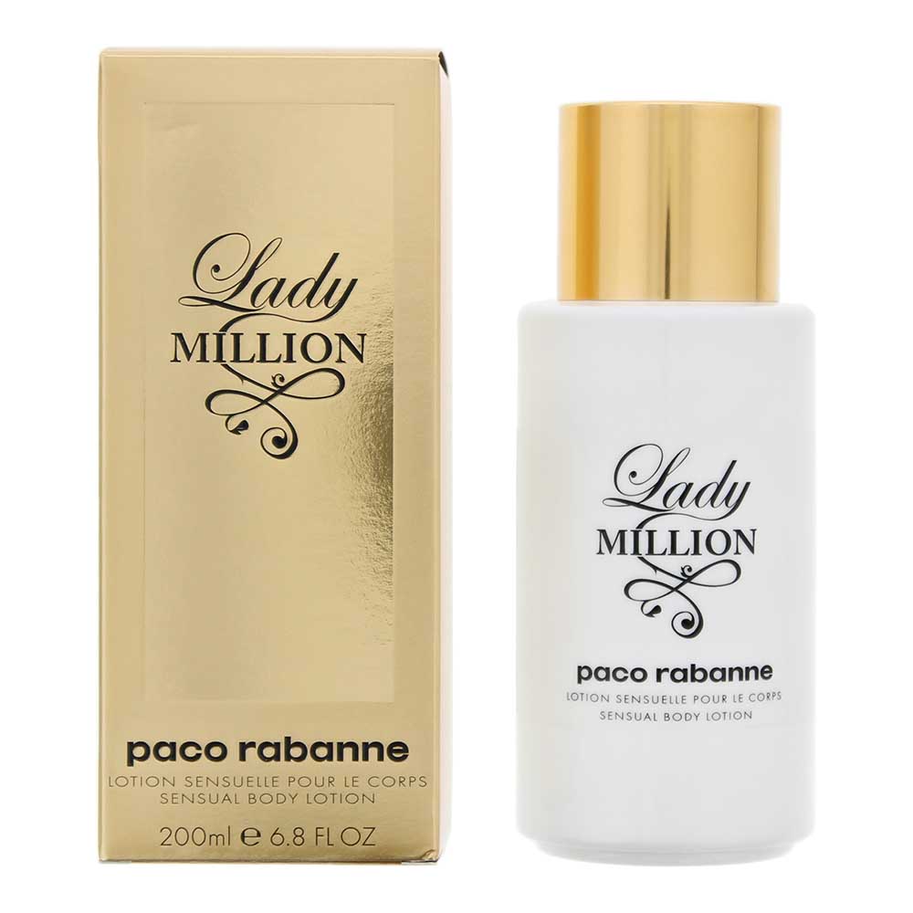 Paco Rabanne, Lady Million, Îngrijire hidratantă, Lichid corporal, 200 ml.