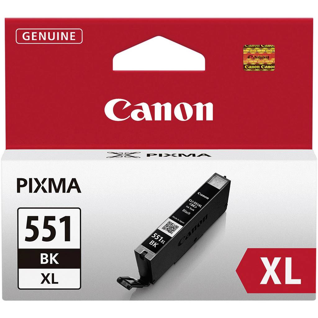 Canon Ink cartridge CLI-551BK XL Original Photo black 6443B001 6443B001