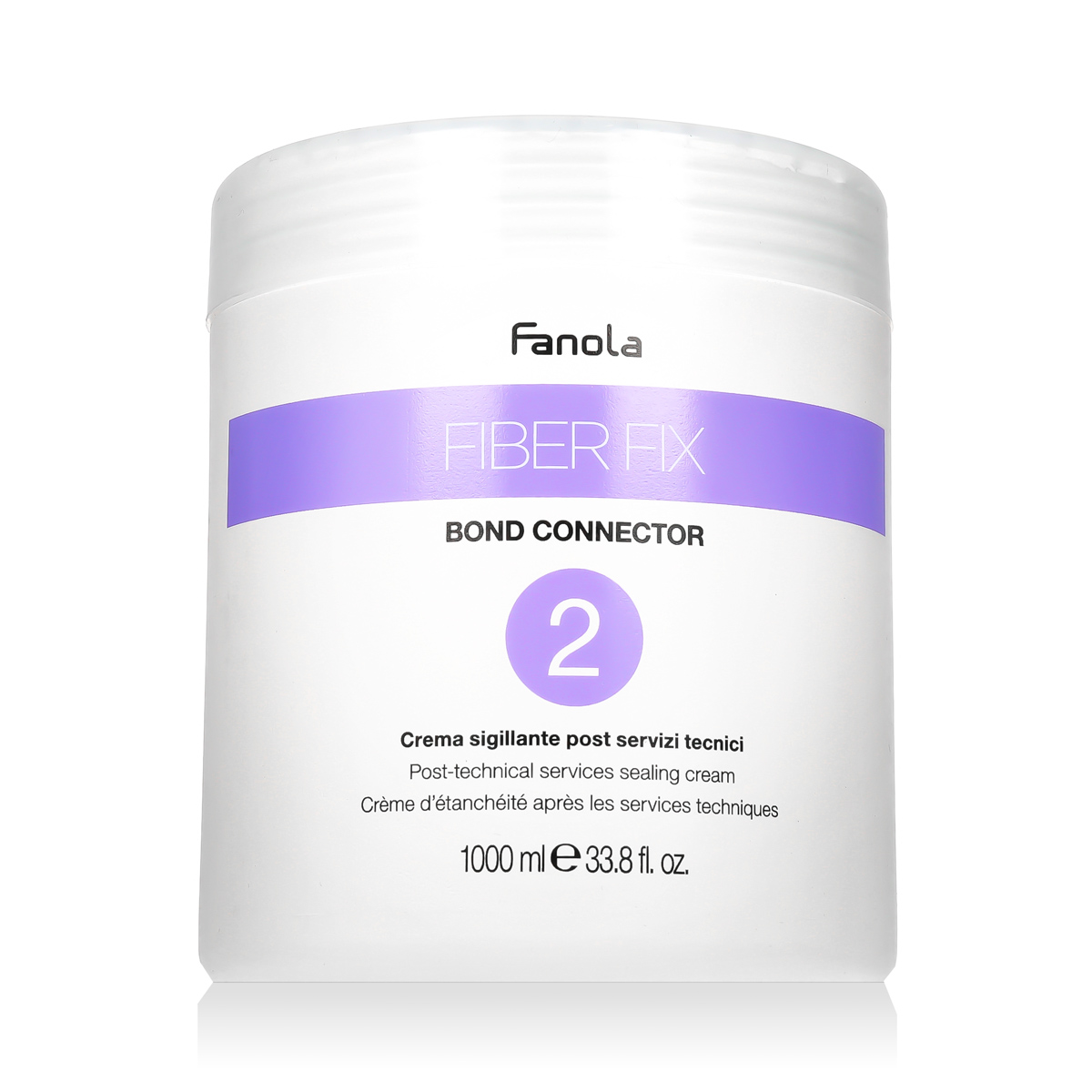 Fanola Fiber Fix Bond Connector N.2 Servicii post-tehnice Creme de sigurare a unghiilor 1000 ml