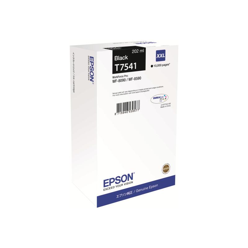 Epson Ink T7541 Black Schwarz XXL (C13T754140)(C13T75414N)